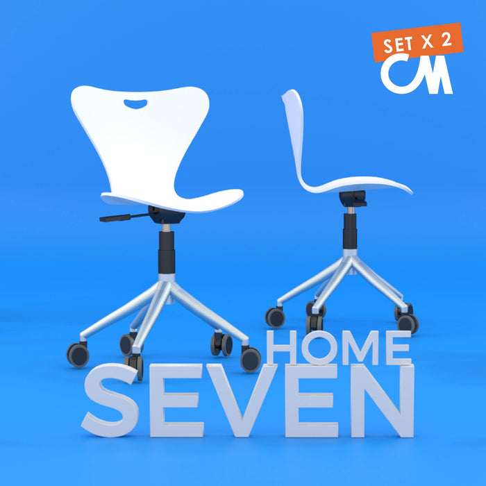 Set x 2 Silla Seven Home