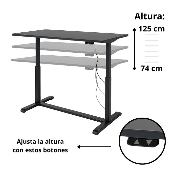 Mesa Ajustable en Altura Eléctrica M220