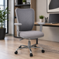 Silla Fiory Ejecutiva Gris + Base Cromada