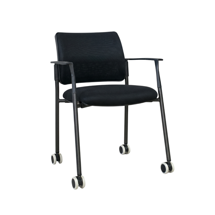 Silla Dubai Fija Cromada
