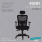 Silla Fiory Gerencial sistema zincro - Para personas más altas de 1,75m