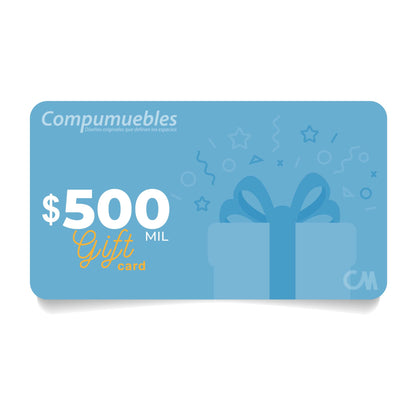 Tarjeta Regalo Compumuebles